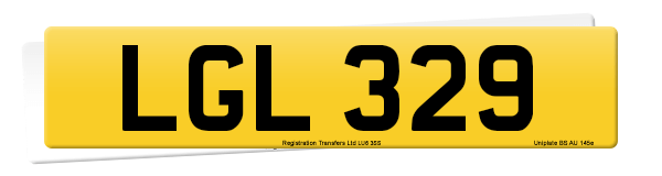 Registration number LGL 329